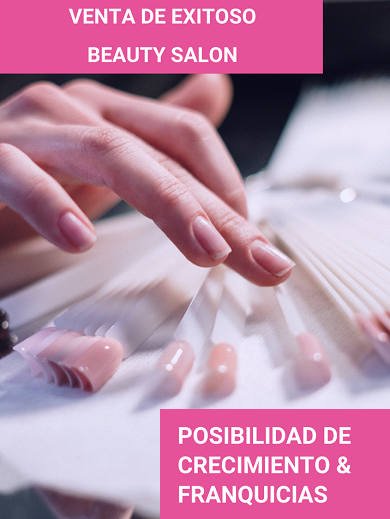 Venta de exitoso Beauty Salón
